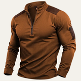 The Carovigno Men’s Lightweight Half Zip Tactical Outdoor Sweater