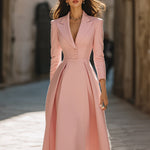 Emily Pleated Blazer Midi Dress 2