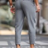 The Montrose Elegant Striped Pants
