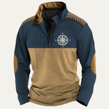 The Savelletri Men’s Casual Lightweight Half Zip Tactical Sweater