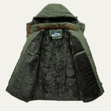 The Procida Men’s Winter Waterproof Parka Jacket with Multiple Pockets