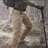 Men’s Cargo Pants with Zipper and Pockets