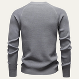 The Anglesey Men's Casual Knitted Crew Neck Sweater