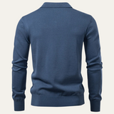 The Scarborough Men's Knit Casual Polo Sweater