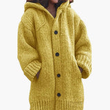 Women’s Hooded Cardigan with Long Cut