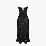 Lace Dress in Vintage Style for Women – Long & Elegant