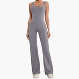 Wide Leg Jumpsuit for Women – Form-Fitting & Elegant