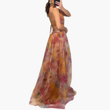 Elegant Maxi Dress for Women with Floral Pattern Glamorous