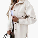 Women’s Jacket with Buttons and Chest Pockets