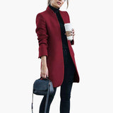Women’s Trench Coat with Side Pockets