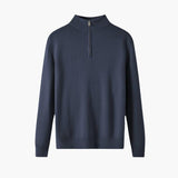 Men's Merino Zip Sweater Soft & Warm