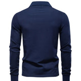 The Camden Long Sleeve Modern Cotton Shirt for Men