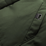 The Alghero Men's Winter Puffer Hooded Coat with Pockets