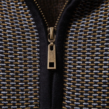 The Conwy Men's Quarter Zip Warm Winter Sweater
