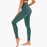 Women's Leggings with Leopard Print and High Waist