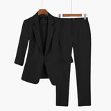 Women’s Suit Set with Blazer and Trousers