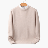 Warm Men's Knit Sweater – Stylish & Comfortable in Winter