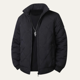 The Cresthill Men’s  Quilted Fleece Lined Warm Winter Jacket