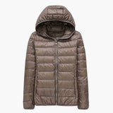 Women’s Quilted Jacket with Hood