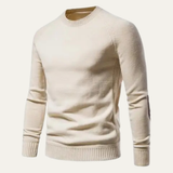 The Torcello Men's Slim Fit Thick Crew Neck Knit Sweater