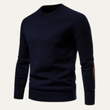 The Torcello Men's Slim Fit Thick Crew Neck Knit Sweater