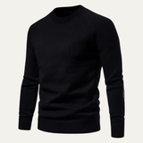 The Torcello Men's Slim Fit Thick Crew Neck Knit Sweater