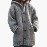 Women’s Hooded Cardigan with Long Cut