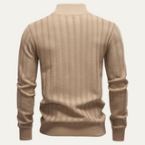 The Cotswold Men’s Quarter Zip Knit Winter Sweater