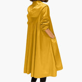 Women’s Hooded Trench Coat with Zipper