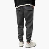 Men’s Cargo Trousers with Relaxed Legs and Pockets