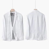 Men's Suit Set with Blazer and Pants for Spring Summer