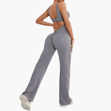 Wide Leg Jumpsuit for Women – Form-Fitting & Elegant