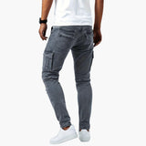 Men’s Cargo Jeans with Stretch and Pockets