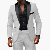 Elegant Wedding Suit - Men's Two-Piece with Modern Cut