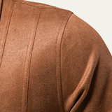The Northgate Men's Casual Zip Up Biker Leather Jacket