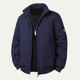 The Cresthill Men’s  Quilted Fleece Lined Warm Winter Jacket