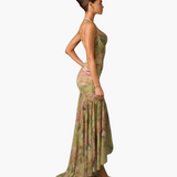 Pleated Wrap Dress with Print - Women's Fashion for Every Occasion