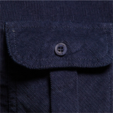 The Cascia Men’s Casual Button Up Corduroy Shirt