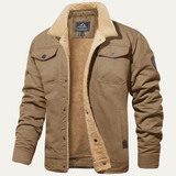 The York Warm Fleece Lined Winter Coat for Men