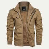 The Fairfax Men's Fleece Lined Warm Bomber Jacket