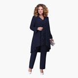 Embroidered 3-Piece Suit for Women