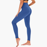 Women's Leggings with Leopard Print and High Waist