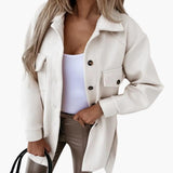 Women’s Jacket with Buttons and Chest Pockets
