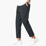 Men's Jogging Pants with Straight Leg and Side Pockets