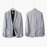 Men's Suit Set with Blazer and Pants for Spring Summer