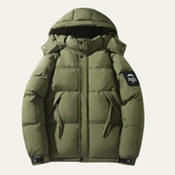 The Assisi Men's Trendy Detachable Hood Loose Fit Jacket