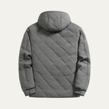 The Corvara Men’s Thick Plush Fleece Lined Winter Hooded Coat