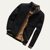 The Castellina Men’s Casual Warm Fleece Aviator Bomber Jacket