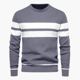 Striped Men's Sweater – Warm, Comfortable & Stylish in Winter