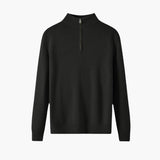 Men's Merino Zip Sweater Soft & Warm